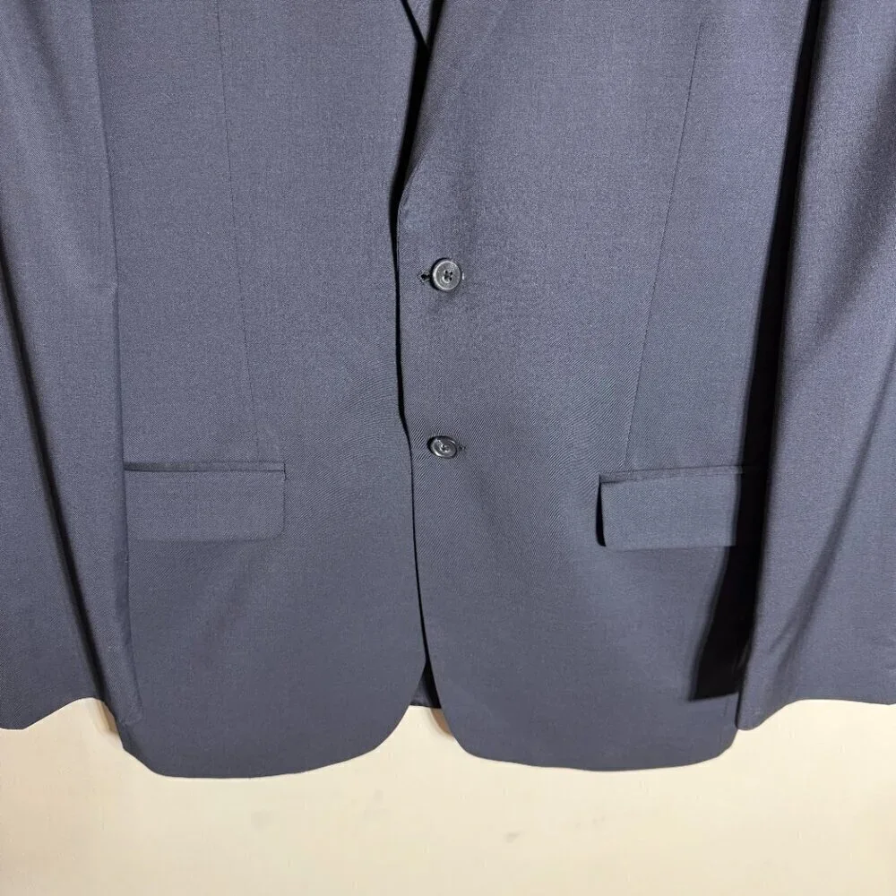Joseph Abboud Wool Sport Coat Dinner Jacket Blazer Men's 40L Navy Blue